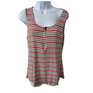 Pulse Boutique Striped Tank – Size Large (NWOT)